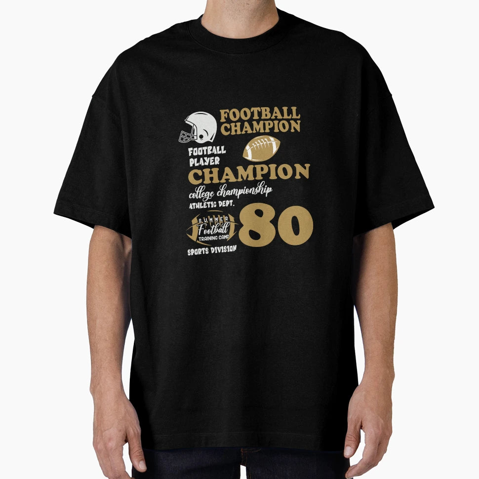 American Footbal Champion T-Shirt - Fun Novelty Design Men Women - T-Shirt, Sweatshirt, Hoodie