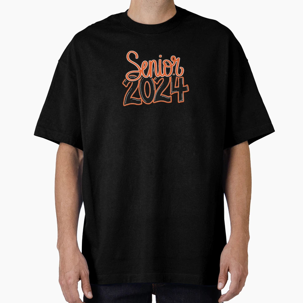 Senior 2024 T-Shirt - Minimalist Print for Adults - T-Shirt, Sweatshirt, Hoodie