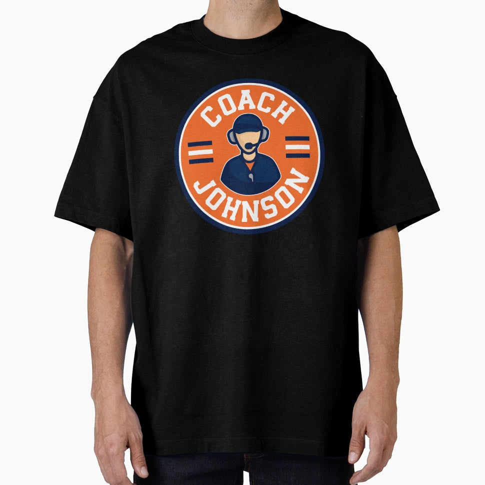 Coach Johnson Bears Orange Logo T-Shirt - Fun Novelty Design Men Women - T-Shirt, Sweatshirt, Hoodie