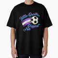Football Little Brother Biggest Fan T-Shirt - Custom Art Print for Adults - T-Shirt, Sweatshirt, Hoodie