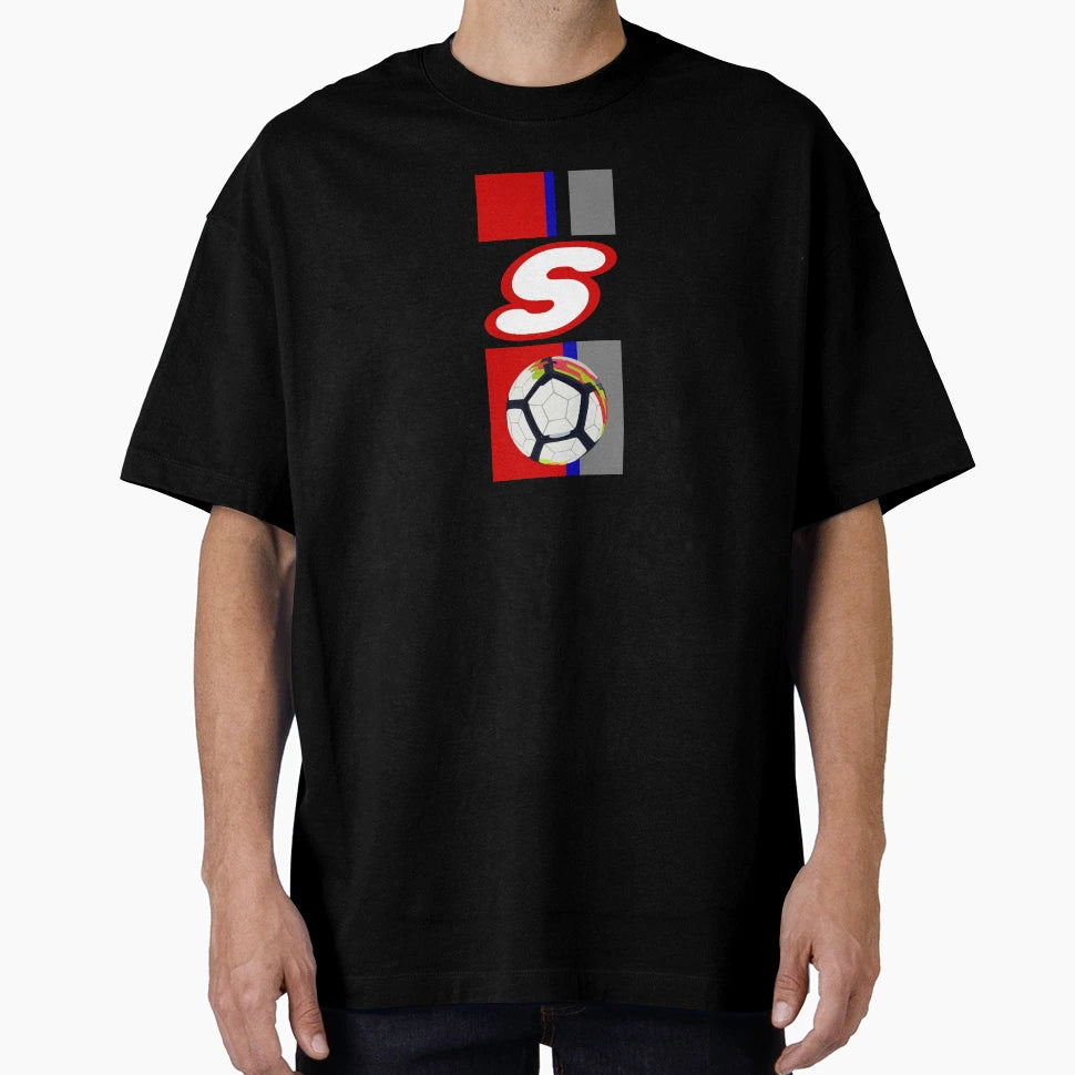 Football Sport Logo T-Shirt - Aesthetic Graphic for Adults - T-Shirt, Sweatshirt, Hoodie
