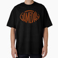 Gameday Dark Orange Football T-Shirt - Fun Novelty Design for Adults - T-Shirt, Sweatshirt, Hoodie