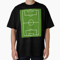 Football Field Soccer Field T-Shirt - Custom Art Print Men Women - T-Shirt, Sweatshirt, Hoodie