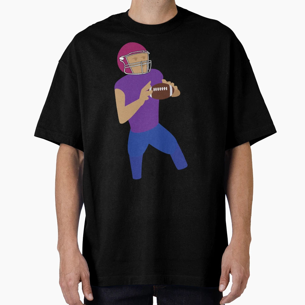 Football Player T-Shirt - Custom Art Print for Adults - T-Shirt, Sweatshirt, Hoodie