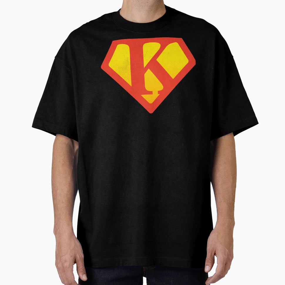 K Letter Super Party Superhuman T-Shirt - Unique Graphic Men Women - T-Shirt, Sweatshirt, Hoodie