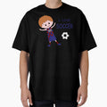 I Love Soccer Blond Barcelona Fan T-Shirt - Trendy Graphic Men Women - T-Shirt, Sweatshirt, Hoodie