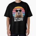Dont Worry Be Cappy Capybara by torildorxop - Adult & Kids T-Shirts, Sweatshirts & Hoodies apparel design preview 1