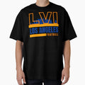 Los Angeles Football Yellow Blue Orange T-Shirt - Custom Art Print Unisex - T-Shirt, Sweatshirt, Hoodie