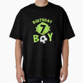 7 Th Birthday Soccer T-Shirt - Casual Everyday Wear Unisex - T-Shirt, Sweatshirt, Hoodie