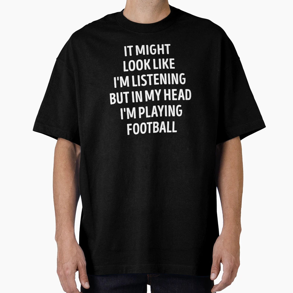 Funny Football Player Pun T-Shirt - Aesthetic Graphic Unisex - T-Shirt, Sweatshirt, Hoodie