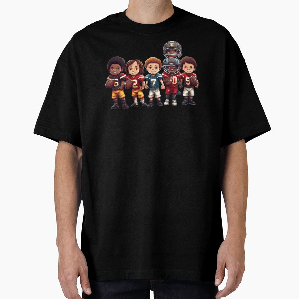Football T-Shirt - Trendy Graphic for Adults - T-Shirt, Sweatshirt, Hoodie