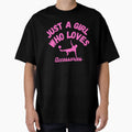 Just Who Loves Soccer T-Shirt - Trendy Graphic Unisex - T-Shirt, Sweatshirt, Hoodie