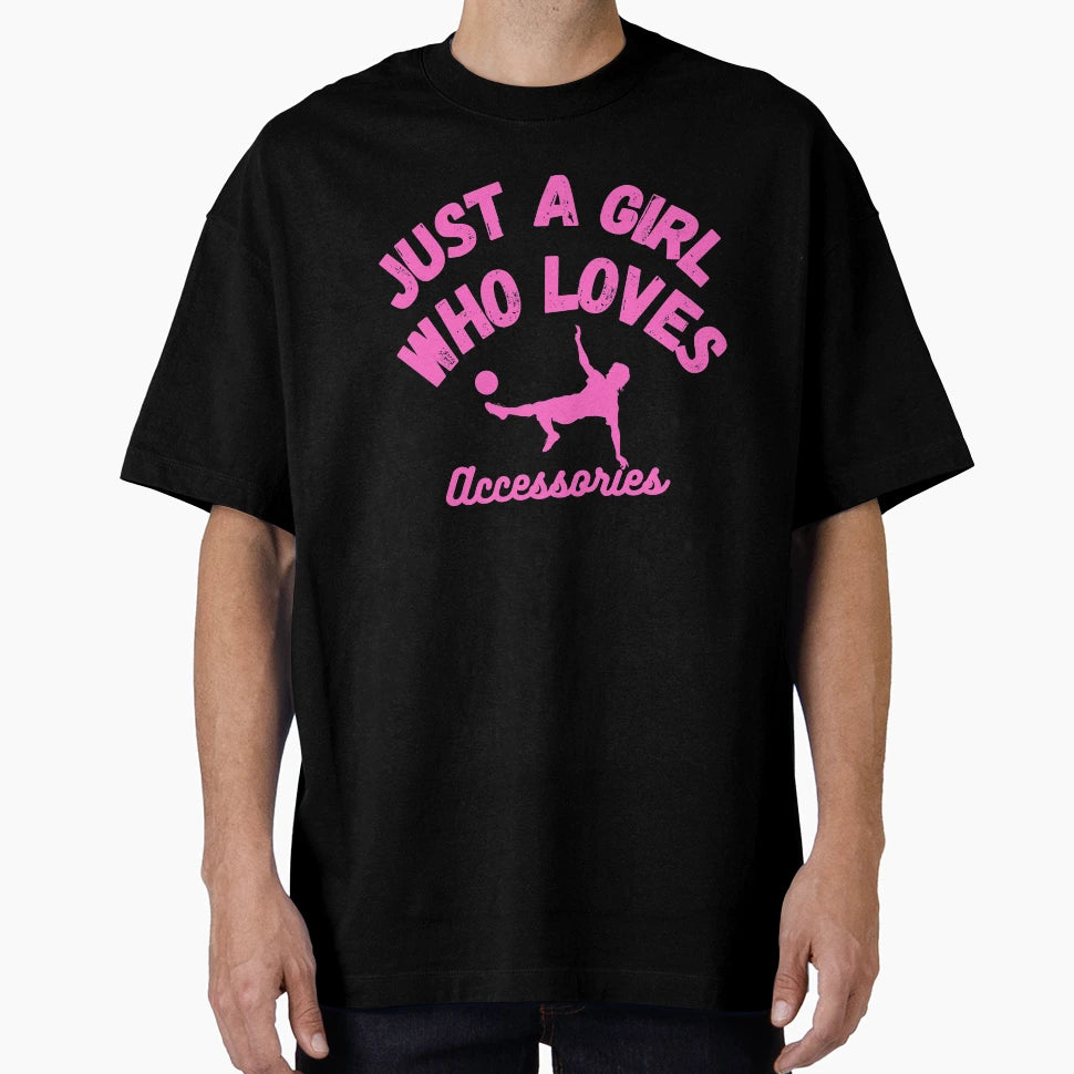 Just Who Loves Soccer T-Shirt - Trendy Graphic Unisex - T-Shirt, Sweatshirt, Hoodie