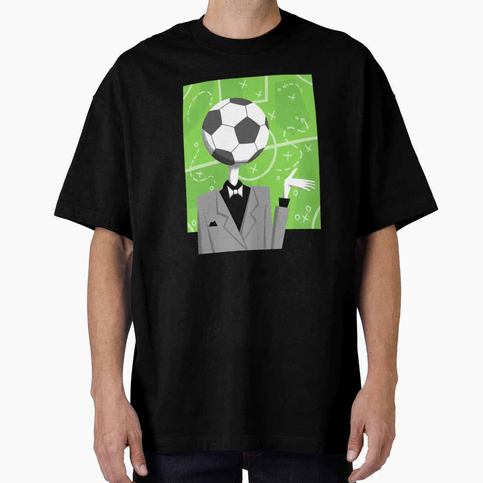 Football Head T-Shirt - Trendy Graphic for Adults - T-Shirt, Sweatshirt, Hoodie