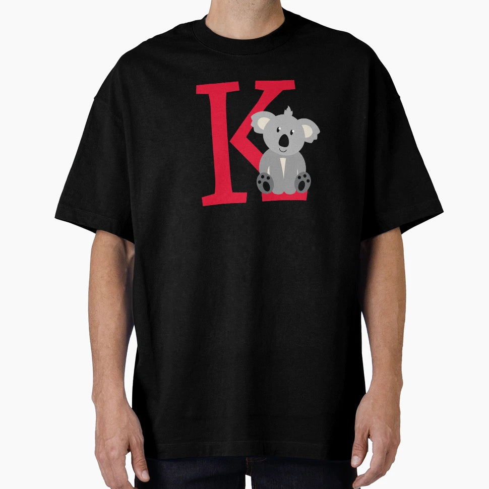 Alphabet Letter K T-Shirt - Novelty Apparel Unisex - T-Shirt, Sweatshirt, Hoodie