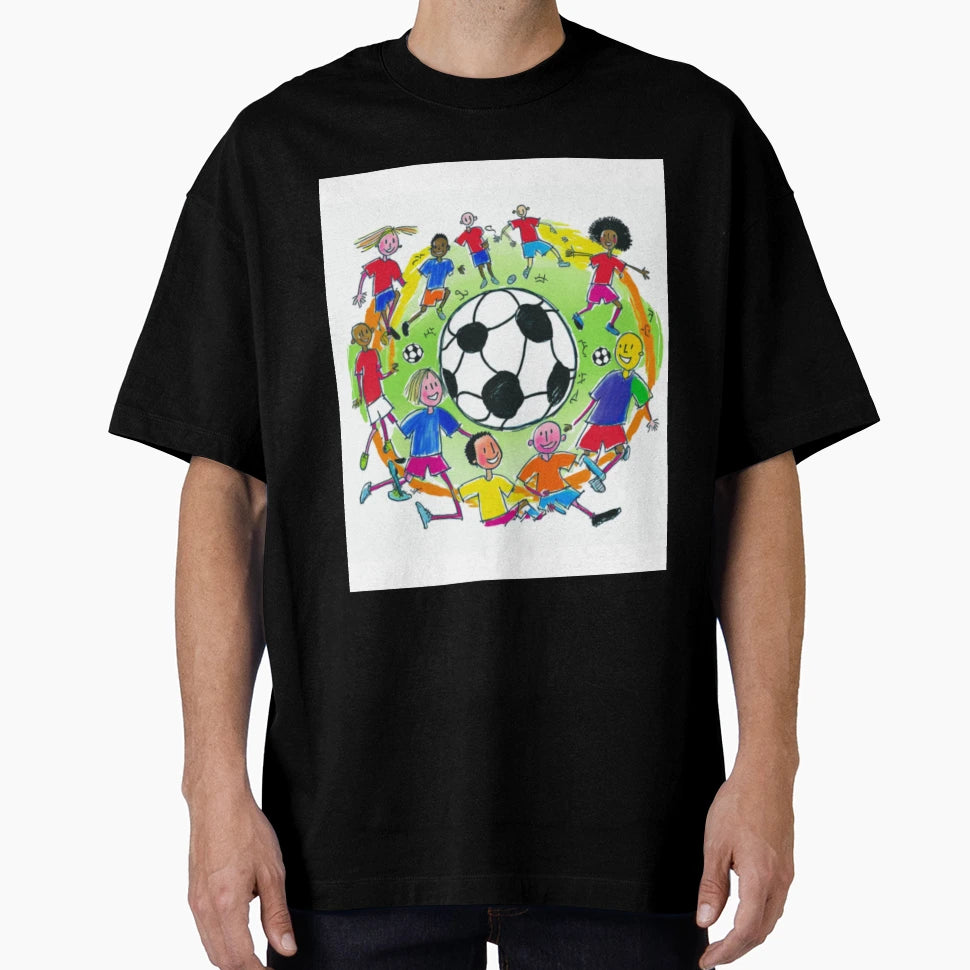 Soccer Frenzy T-Shirt - Trendy Graphic for Adults - T-Shirt, Sweatshirt, Hoodie