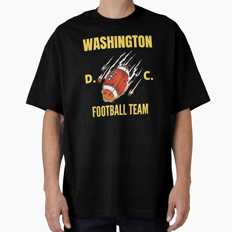 Washington D C Football Team T-Shirt - Custom Art Print Men Women - T-Shirt, Sweatshirt, Hoodie