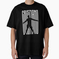 Christiano Ronaldo Icon Black Jersey 2023 T-Shirt - Graphic Print Unisex - T-Shirt, Sweatshirt, Hoodie