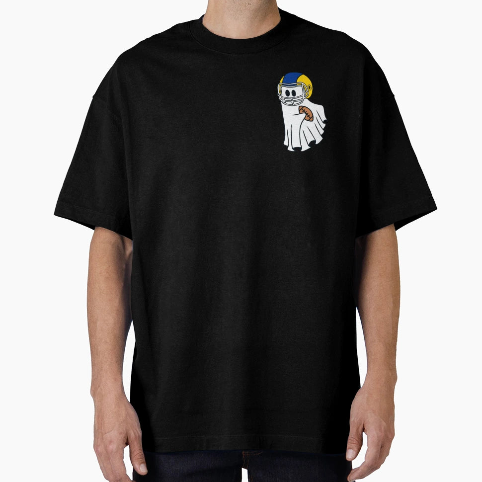 Funny Football Ghost T-Shirt - Fun Novelty Design for Adults - T-Shirt, Sweatshirt, Hoodie