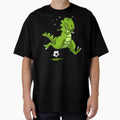 T Rex Dinosaur Soccer Player T-Shirt - Streetwear Style Men Women - T-Shirt, Sweatshirt, Hoodie