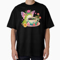 Frog Tea Party by PaintByRainbow - Adult & Kids T-Shirts, Sweatshirts & Hoodies apparel design preview 1