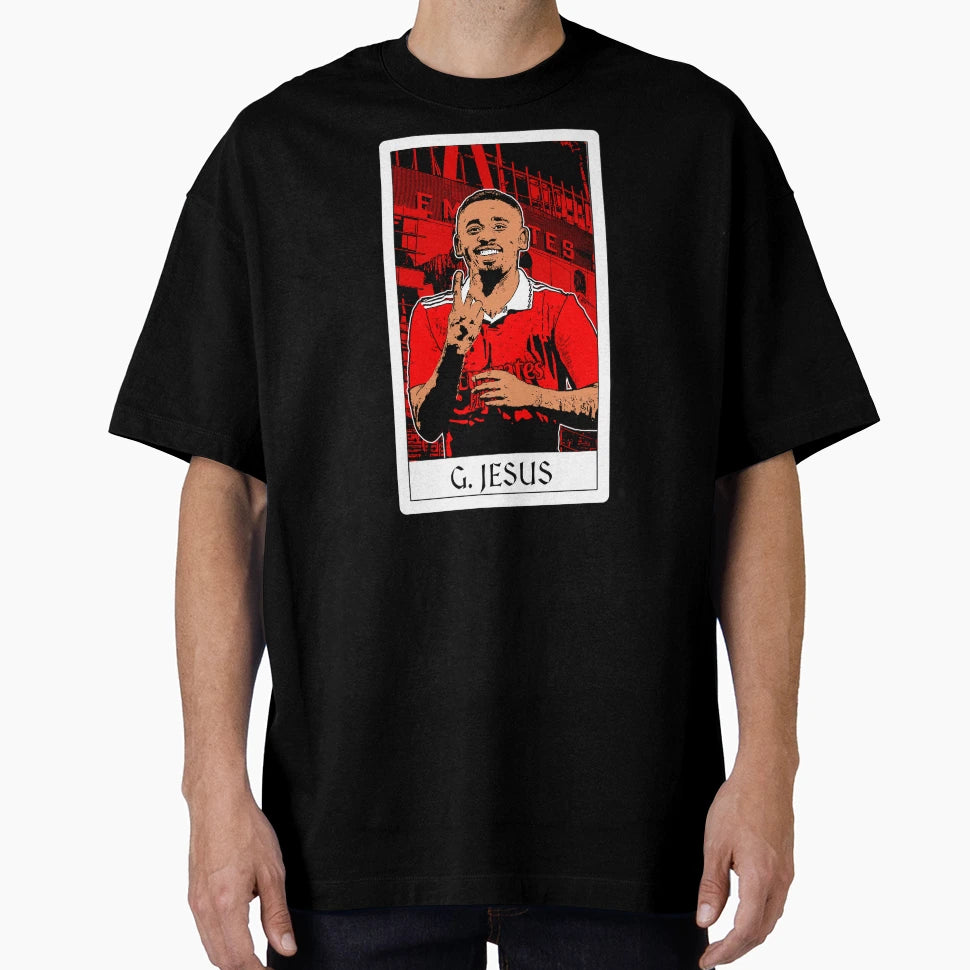 Gabriel Jesus T-Shirt - Minimalist Print for Adults - T-Shirt, Sweatshirt, Hoodie