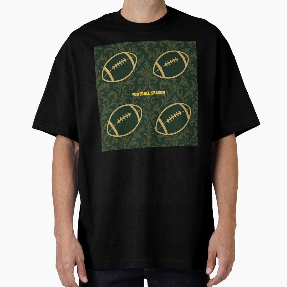 Football Season Baroque T-Shirt - Casual Everyday Wear Unisex - T-Shirt, Sweatshirt, Hoodie