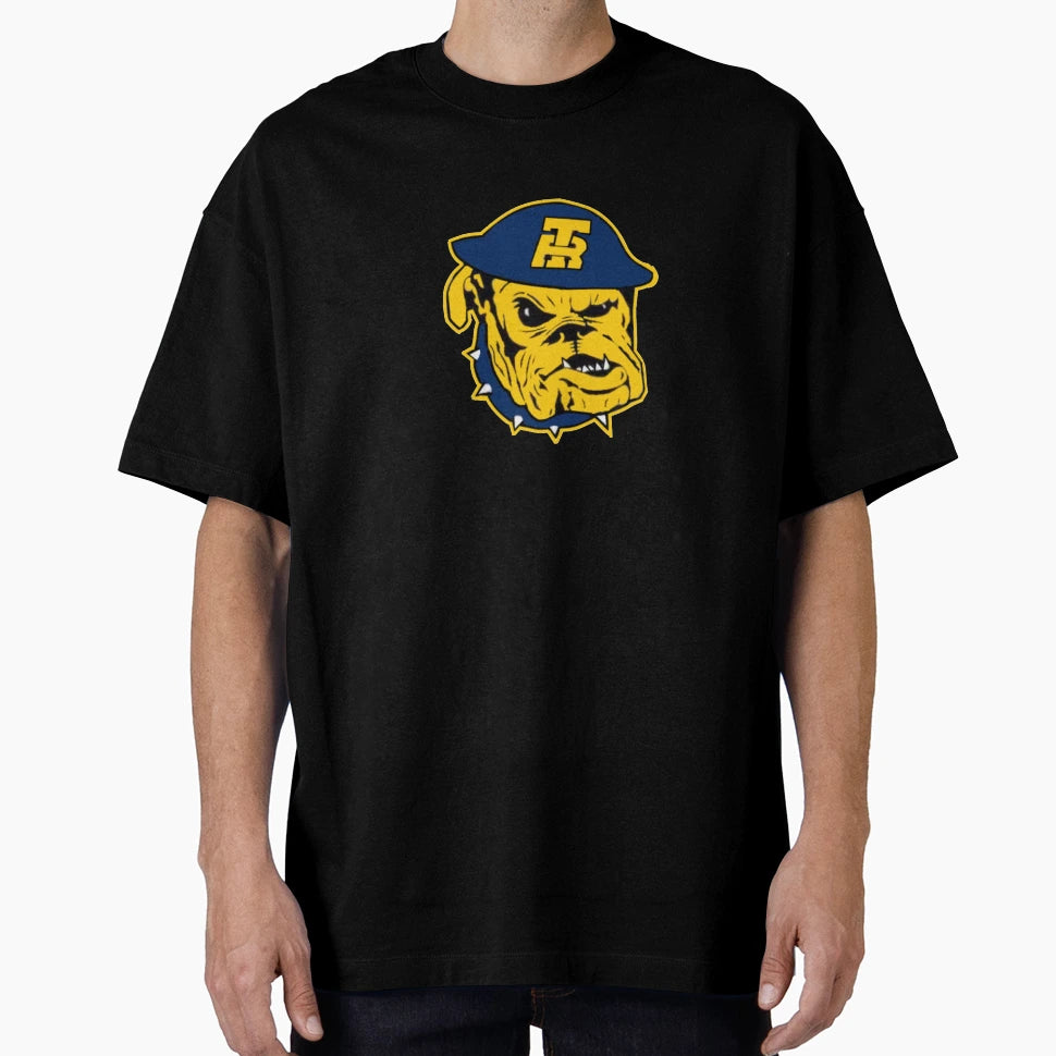 Travelers Rest Devildogs Face Right T-Shirt - Fun Novelty Design Unisex - T-Shirt, Sweatshirt, Hoodie