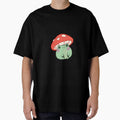 Mushroom hat frog by lilbeanzart - Adult & Kids T-Shirts, Sweatshirts & Hoodies apparel design preview 1