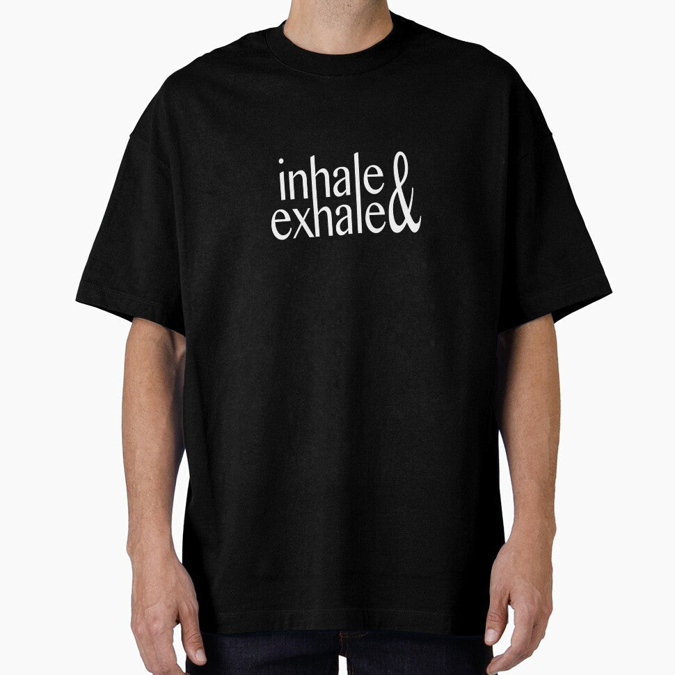Kopie von inhale exhale breathe yoga by LioPart - Adult & Kids T-Shirts, Sweatshirts & Hoodies apparel design preview 1