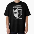 Fantasy Football Legend Gray T-Shirt - Streetwear Style Men Women - T-Shirt, Sweatshirt, Hoodie