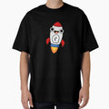 Monogram Q Space Rocket T-Shirt - Streetwear Style Unisex - T-Shirt, Sweatshirt, Hoodie