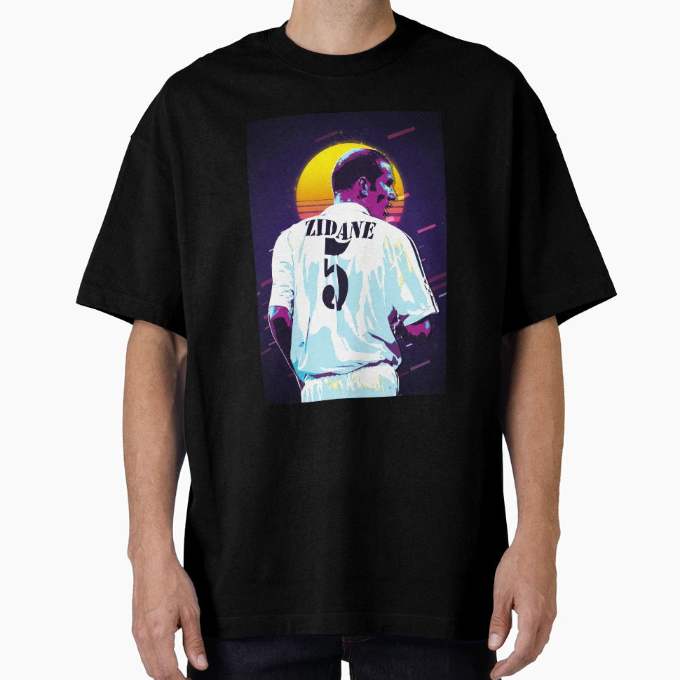 Zidane Player Soccer T-Shirt - Unique Graphic Unisex - T-Shirt, Sweatshirt, Hoodie