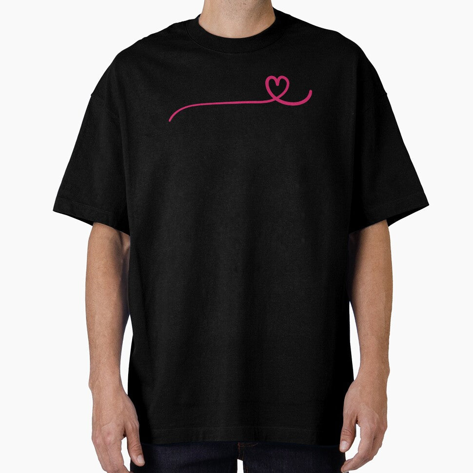 I am brave with a pink heart by PausePapote - Adult & Kids T-Shirts, Sweatshirts & Hoodies apparel design preview 1