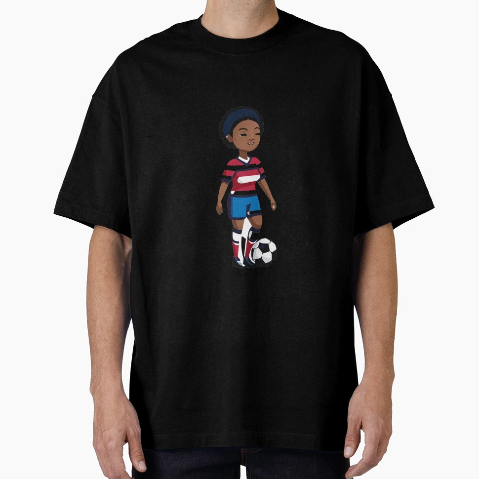 Soccer Soccer Player Soccer Player T-Shirt - Aesthetic Graphic Men Women - T-Shirt, Sweatshirt, Hoodie