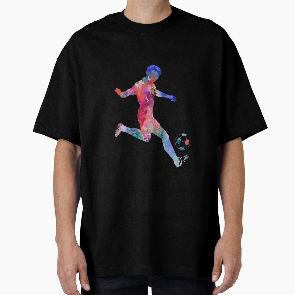 Male Soccer Player Male Football T-Shirt - Streetwear Style for Adults - T-Shirt, Sweatshirt, Hoodie