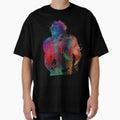 American Football Player Football T-Shirt - Custom Art Print Men Women - T-Shirt, Sweatshirt, Hoodie