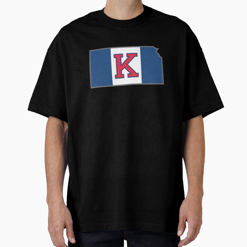 University Kansas Flag T-Shirt - Minimalist Print Unisex - T-Shirt, Sweatshirt, Hoodie