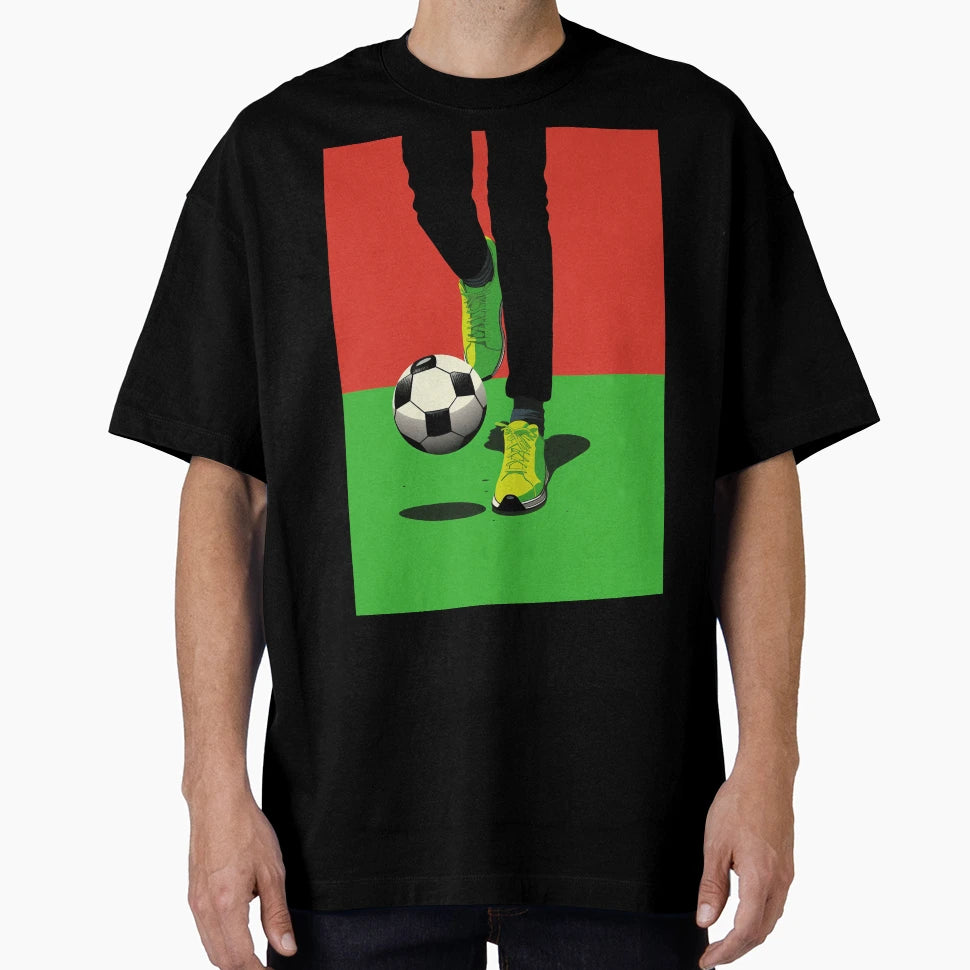 Kick Soccer Futsal T-Shirt - Trendy Graphic for Adults - T-Shirt, Sweatshirt, Hoodie