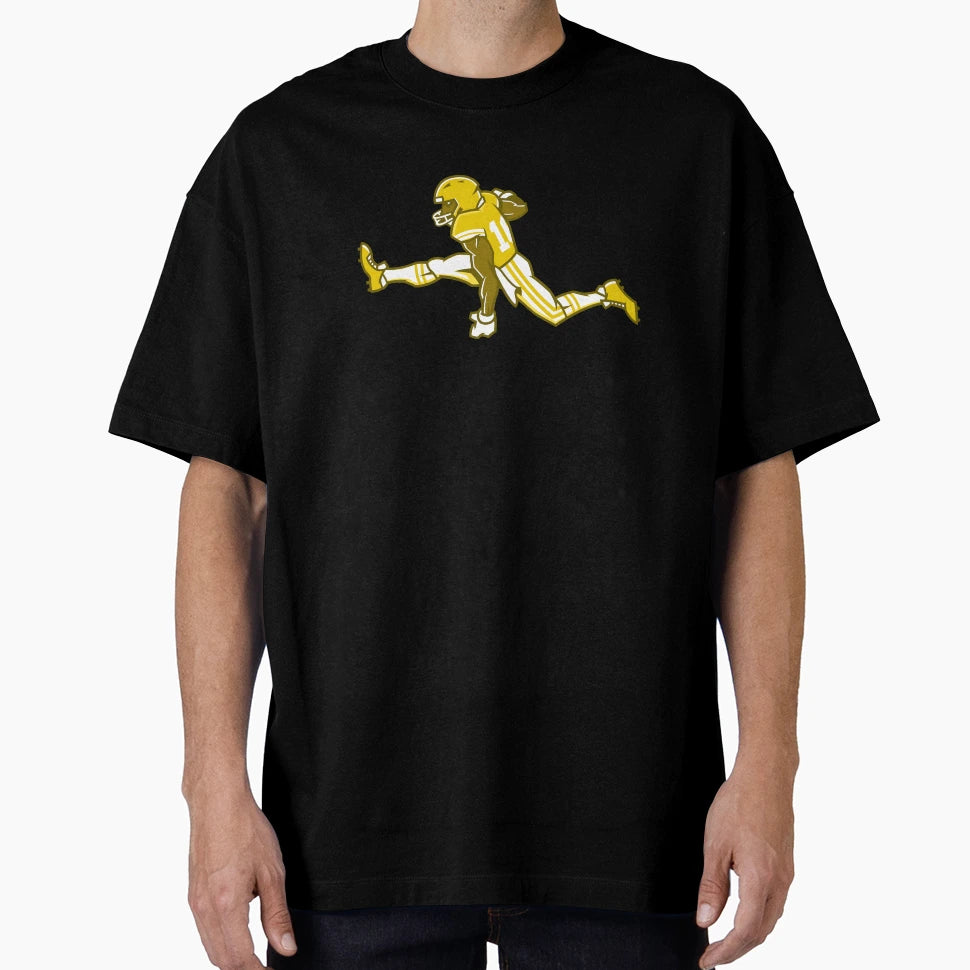Football Player Running T-Shirt - Trendy Graphic Men Women - T-Shirt, Sweatshirt, Hoodie