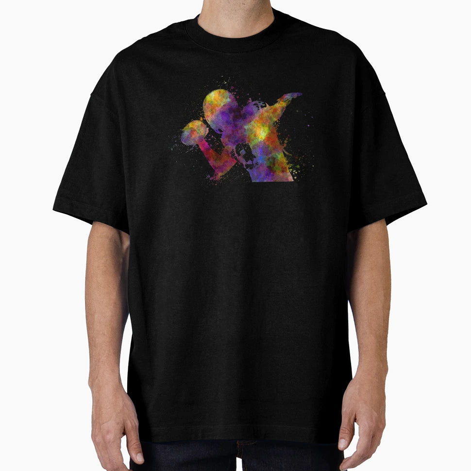 American Football Player Quarterback T-Shirt - Graphic Print Unisex - T-Shirt, Sweatshirt, Hoodie