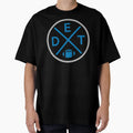Detroit Football Emblem Det T-Shirt - Minimalist Print Unisex - T-Shirt, Sweatshirt, Hoodie