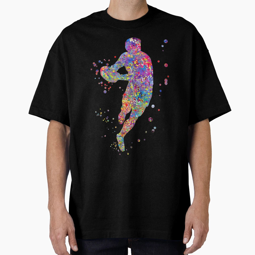 Rugby Player T-Shirt - Fun Novelty Design for Adults - T-Shirt, Sweatshirt, Hoodie