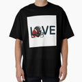 Love Football T-Shirt - Graphic Print for Adults - T-Shirt, Sweatshirt, Hoodie