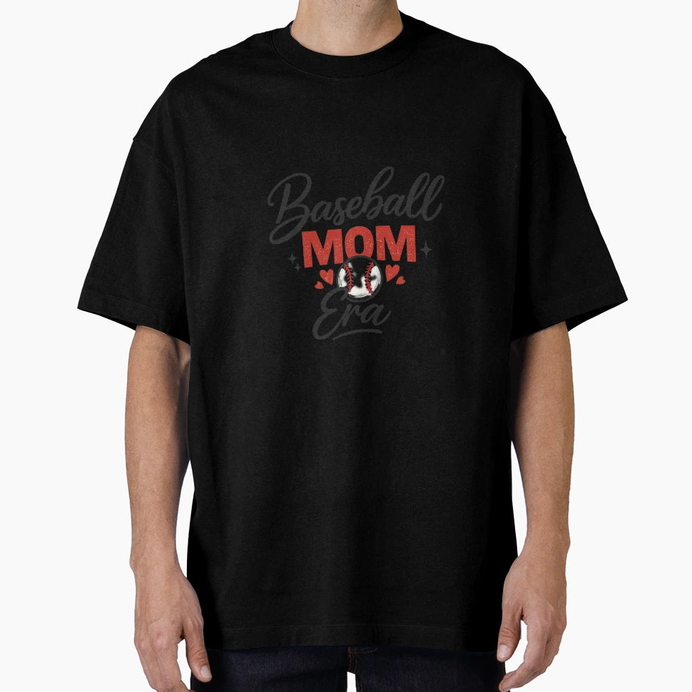 Baseball Mom Era Baseball Mom Life Sports T-Shirt - Novelty Apparel Unisex - T-Shirt, Sweatshirt, Hoodie