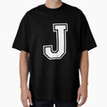 Letter J T-Shirt - Casual Everyday Wear Unisex - T-Shirt, Sweatshirt, Hoodie