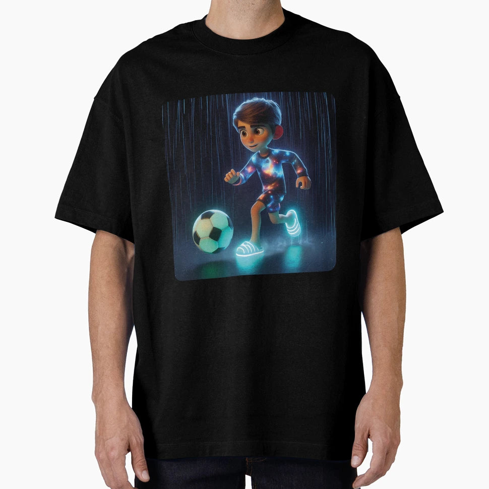 Sports Soccer Rain T-Shirt - Graphic Print Men Women - T-Shirt, Sweatshirt, Hoodie