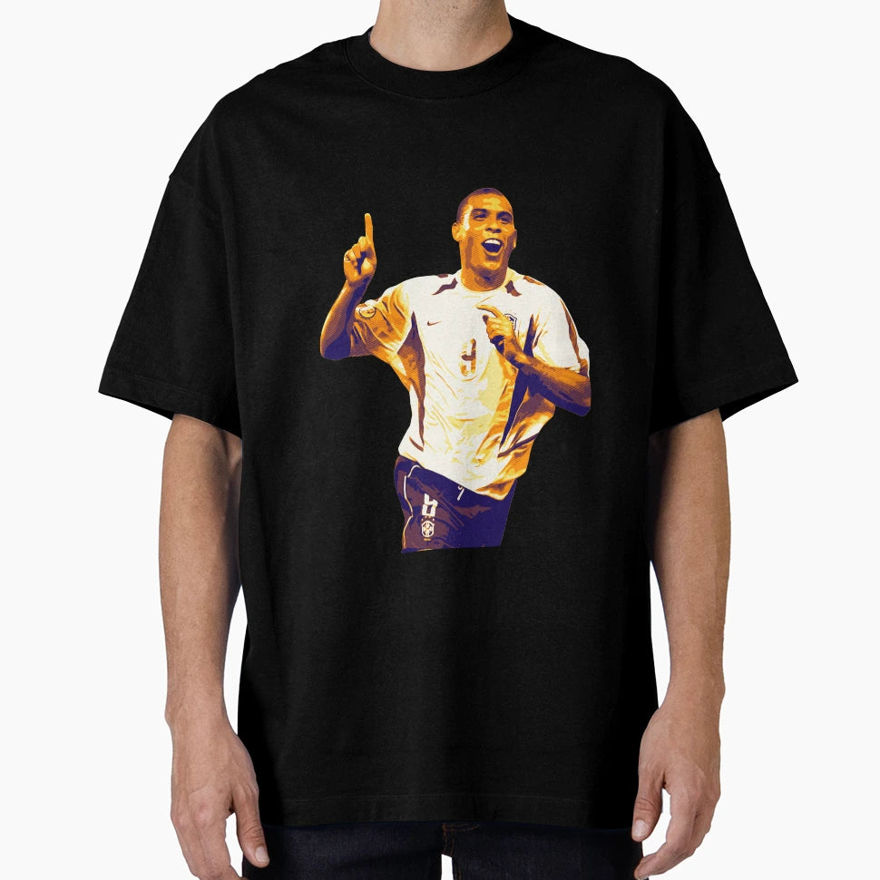 Ronaldo Naz Rio Brazil Team T-Shirt - Custom Art Print Men Women - T-Shirt, Sweatshirt, Hoodie