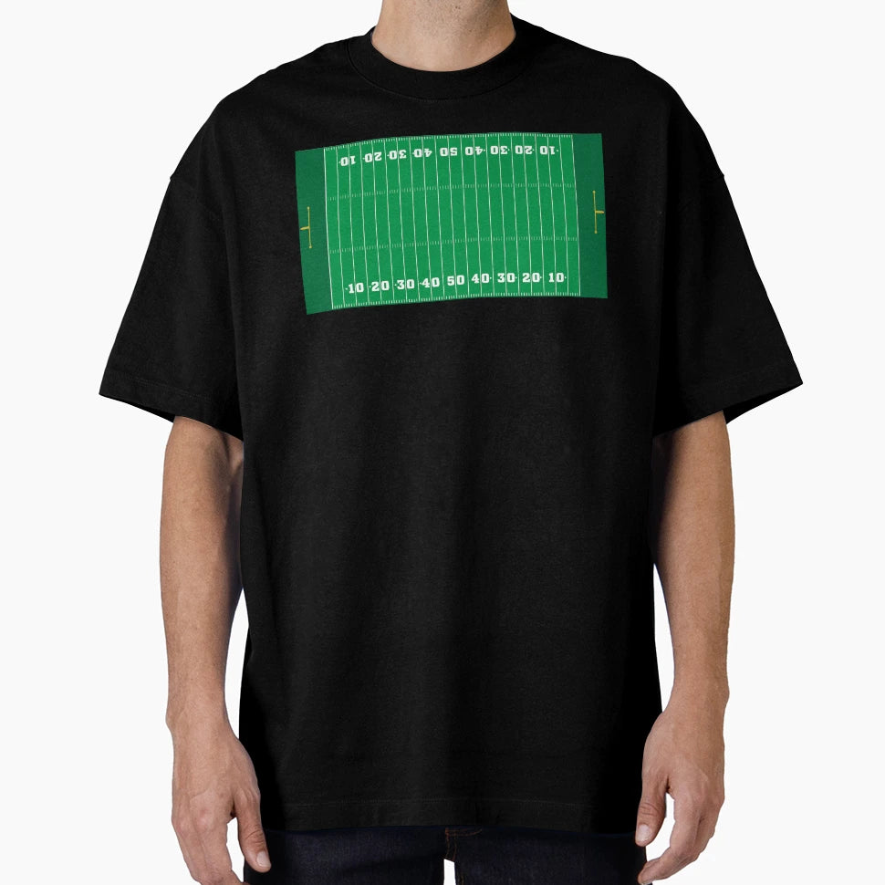 Football Field T-Shirt - Casual Everyday Wear Men Women - T-Shirt, Sweatshirt, Hoodie