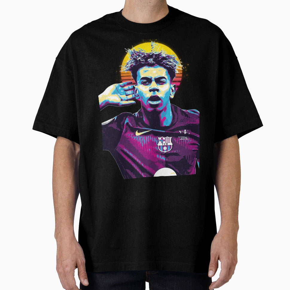 Lamine Yamal Celebration 2 T-Shirt - Aesthetic Graphic for Adults - T-Shirt, Sweatshirt, Hoodie